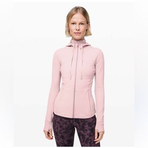 Lululemon Athletica Light Pink Hooded Jacket